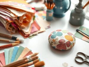 Błędy w decoupage, które psują efekt – jak ich unikać i zabezpieczać pracę krok po kroku